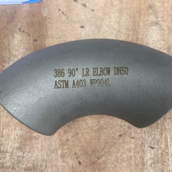 ASME B16.28 90 ডিগ্রি কনুইয়ের মাত্রা